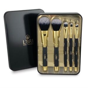 L'BRI Makeup Brush Set with Case